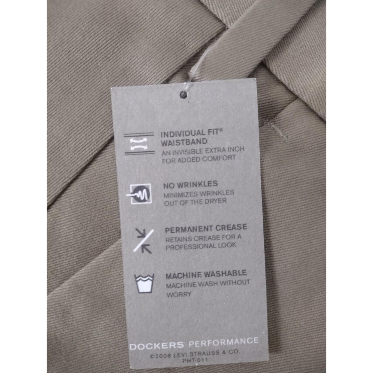 Dockers Men's Original Khaki Chino Pants Pockets... - Depop