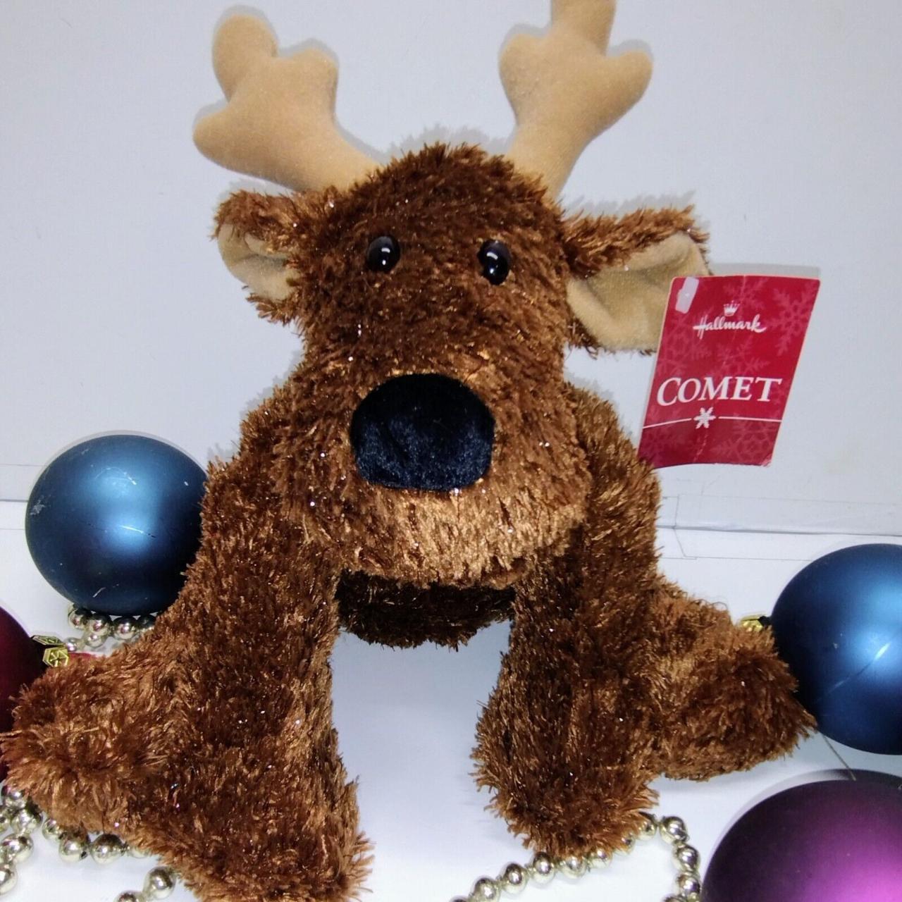 hallmark stuffed reindeer