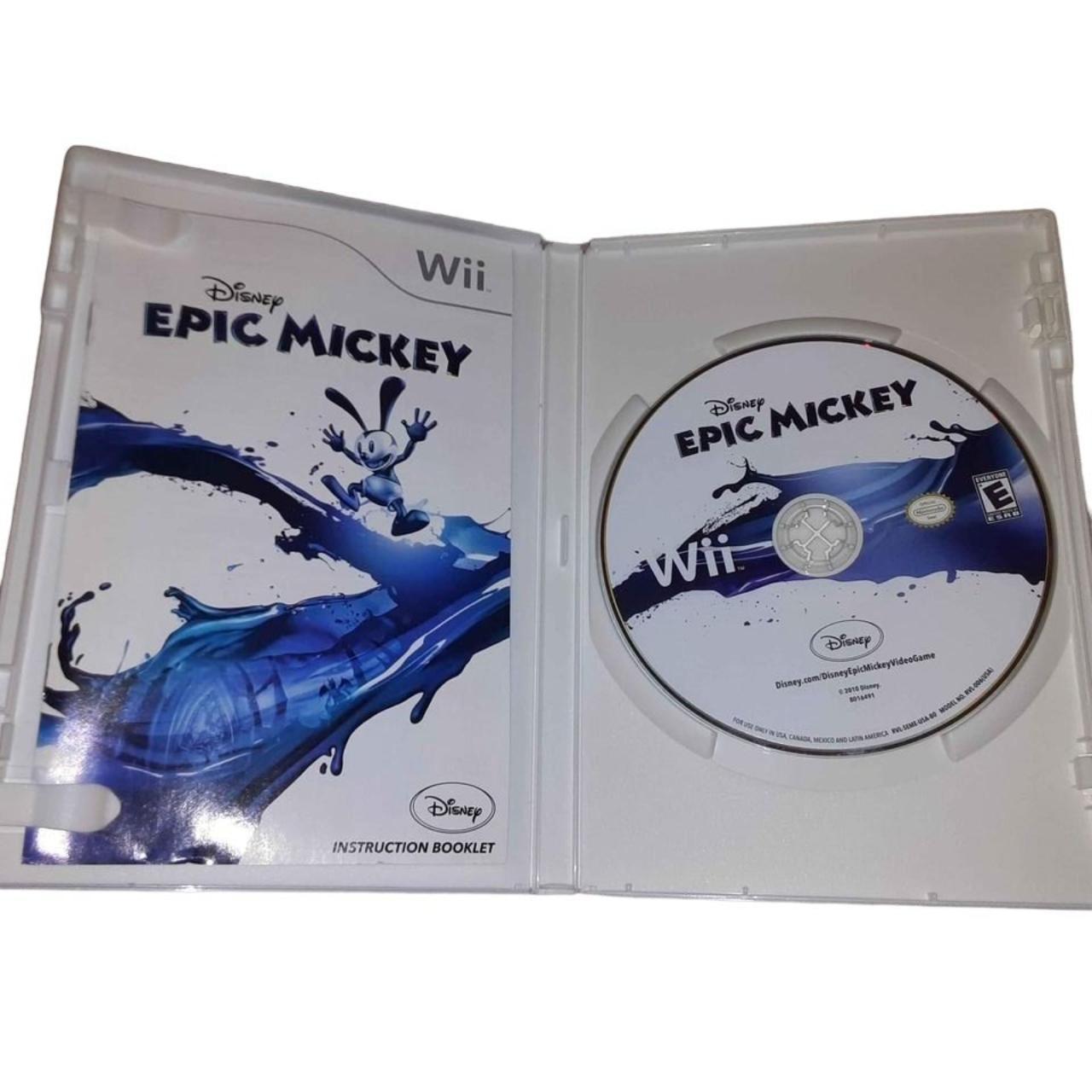 Wii game Epic Mickey Mouse As Mickey, the player is... - Depop
