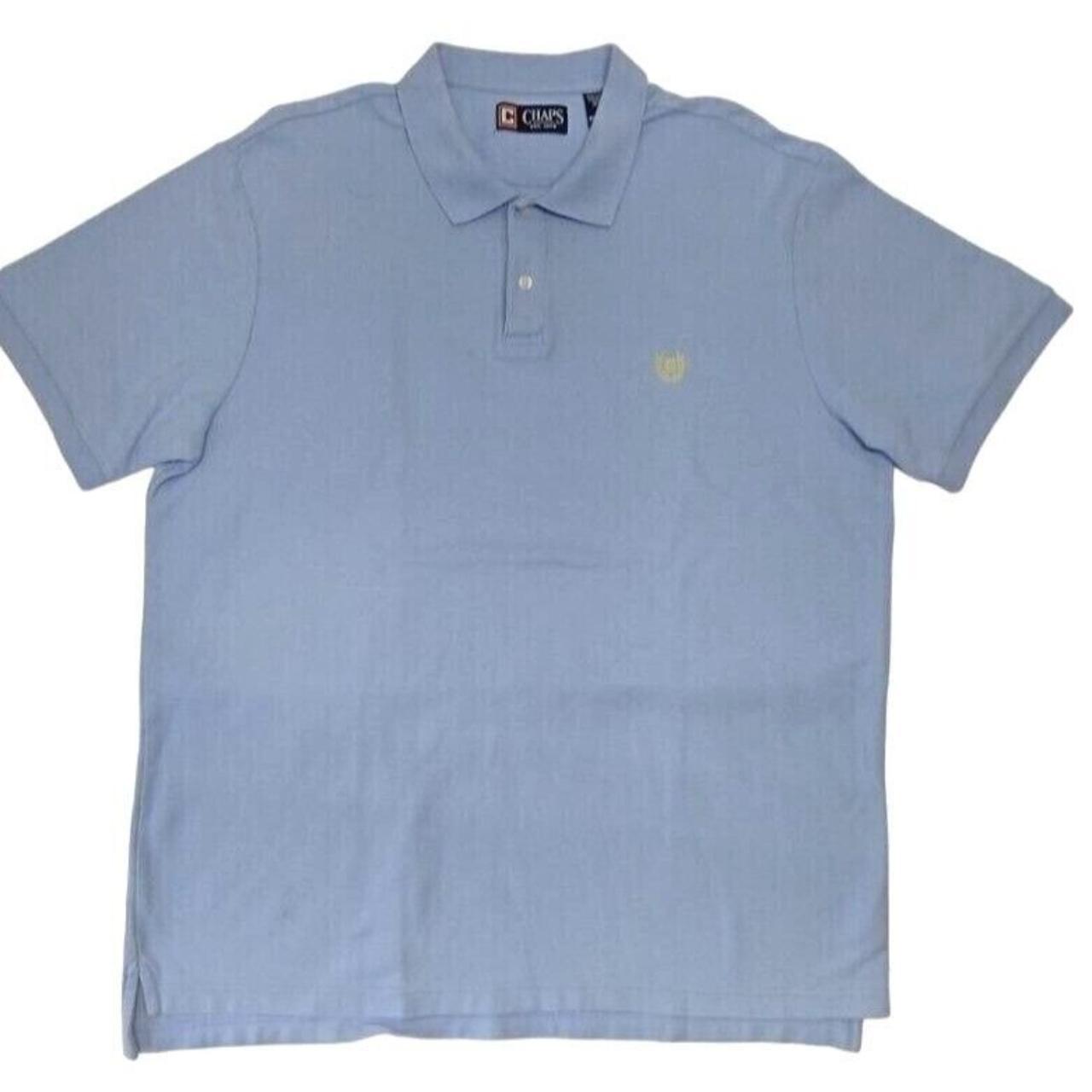 Chap Ralph Lauren Golf Polo Men's Shirt Sky Blue... - Depop