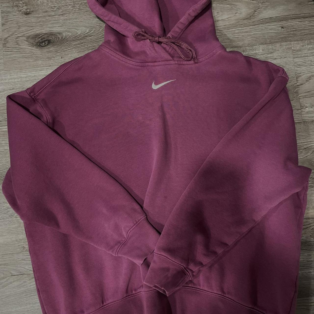 Nike Women's Pink Hoodie Depop