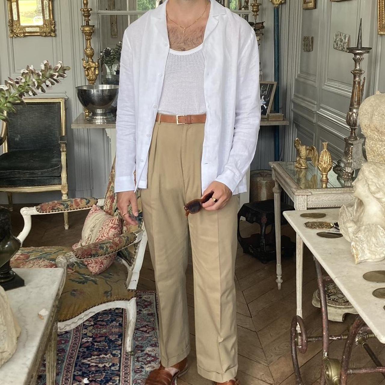 Scott Fraser Collection classic wideleg trouser,... Depop