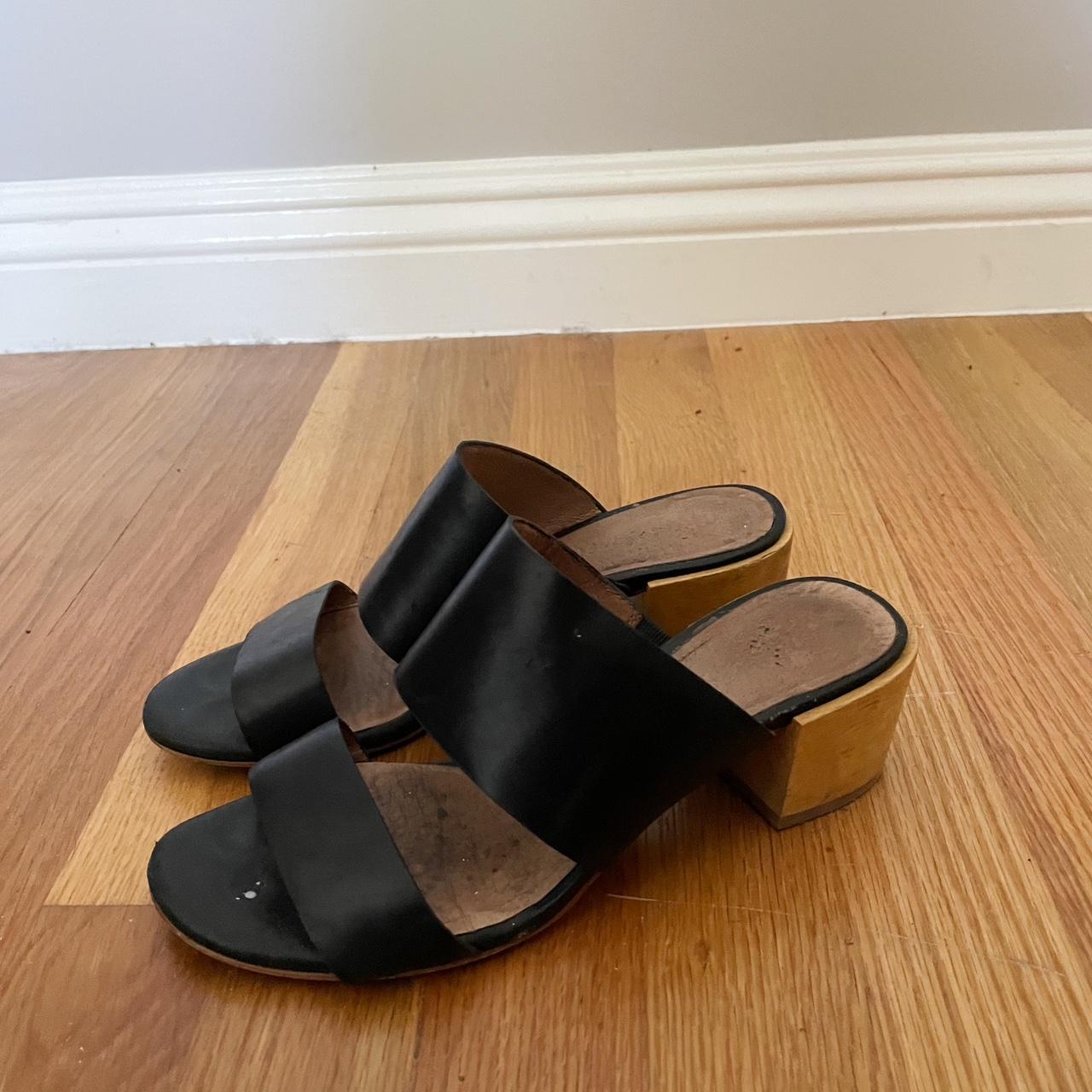 Madewell kiera block hot sale heel slide