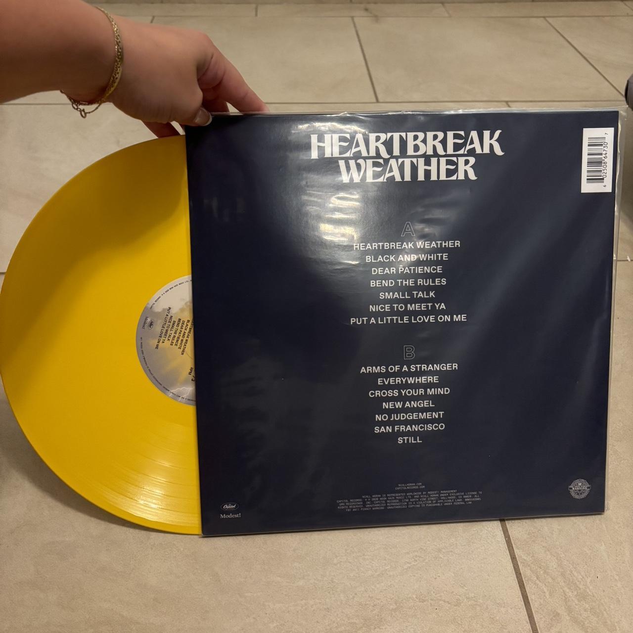 Yellow Niall Horan Heartbreak store Weather Vinyl