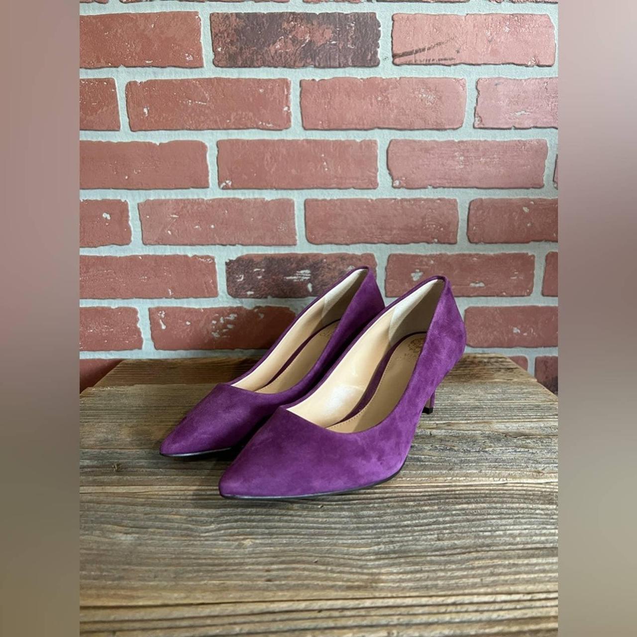 Vince camuto deals purple heels