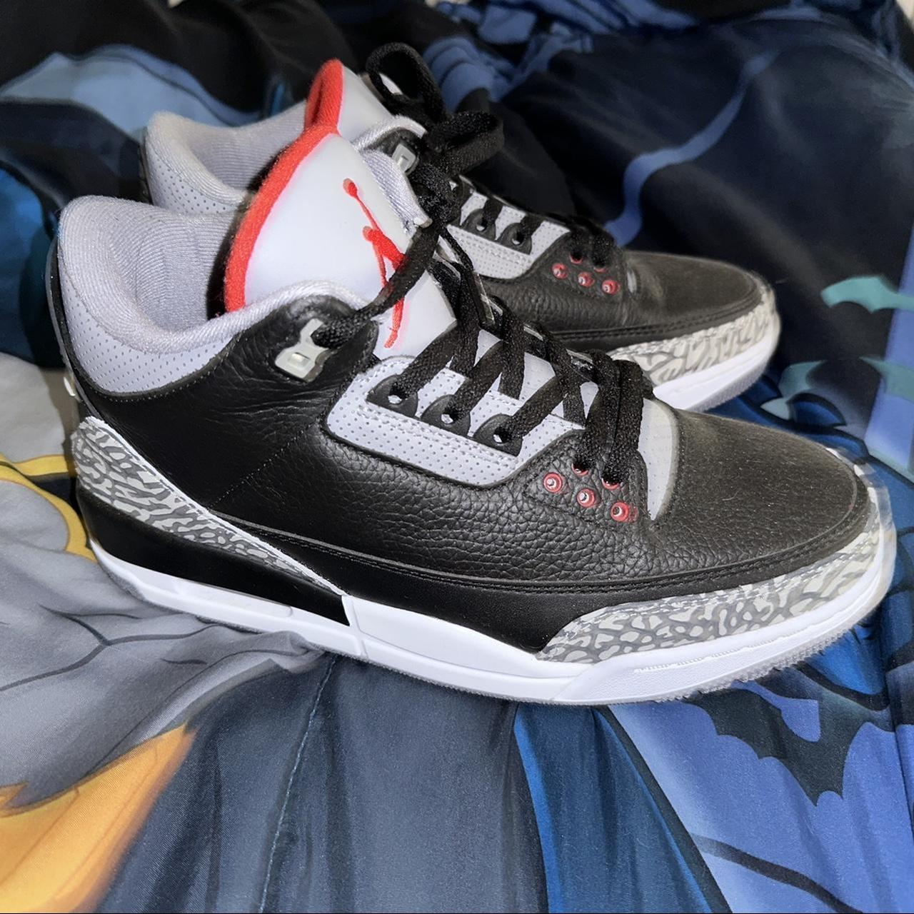 jordan 3 black cement 2018 mens