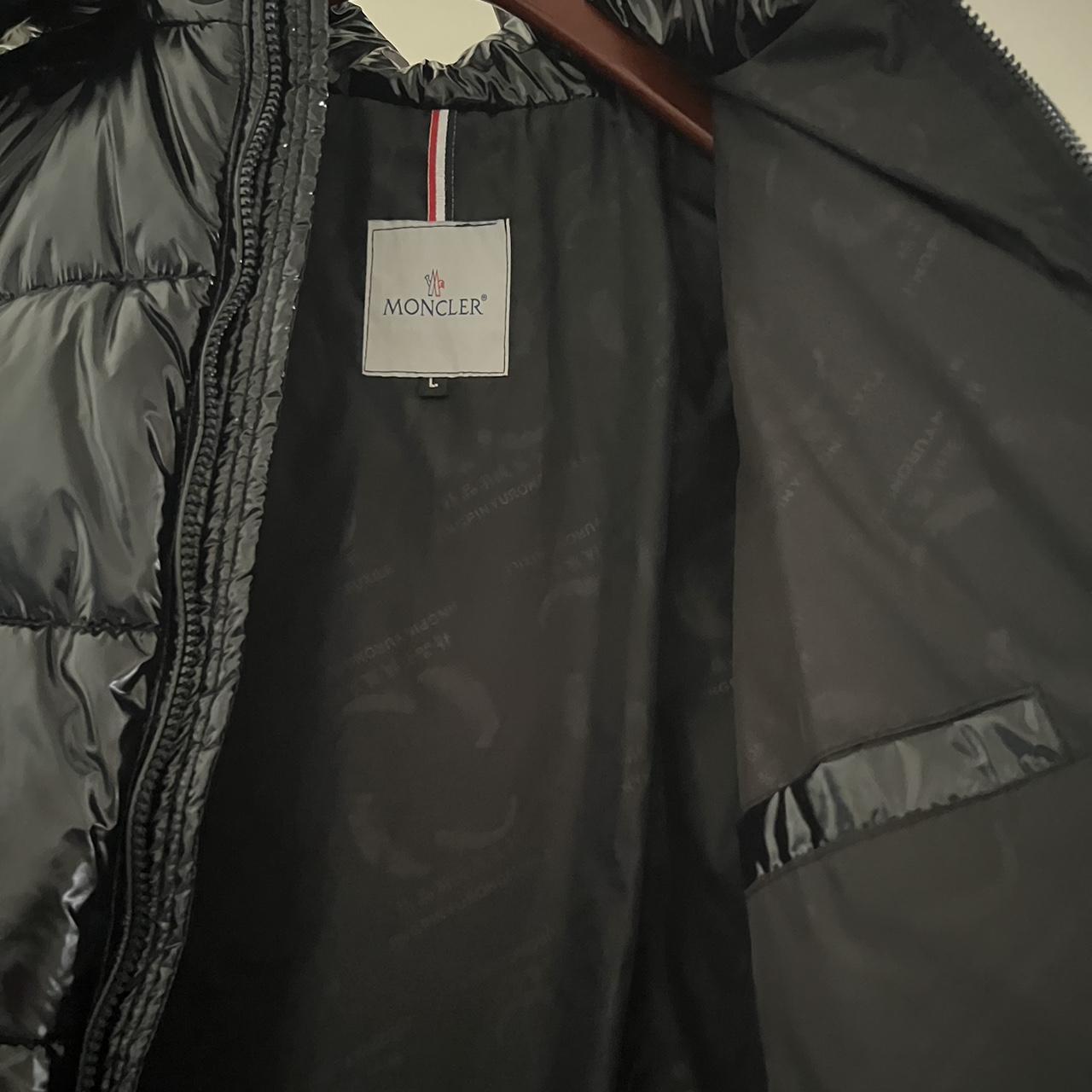 Moncler jacket Fits true to size L You know why... Depop