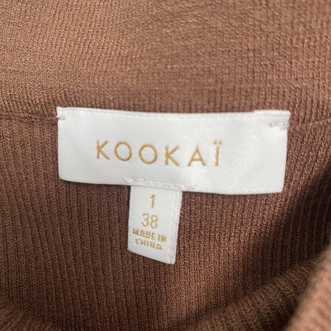 Kookaï brown long skirt size 1 but would fit a... Depop