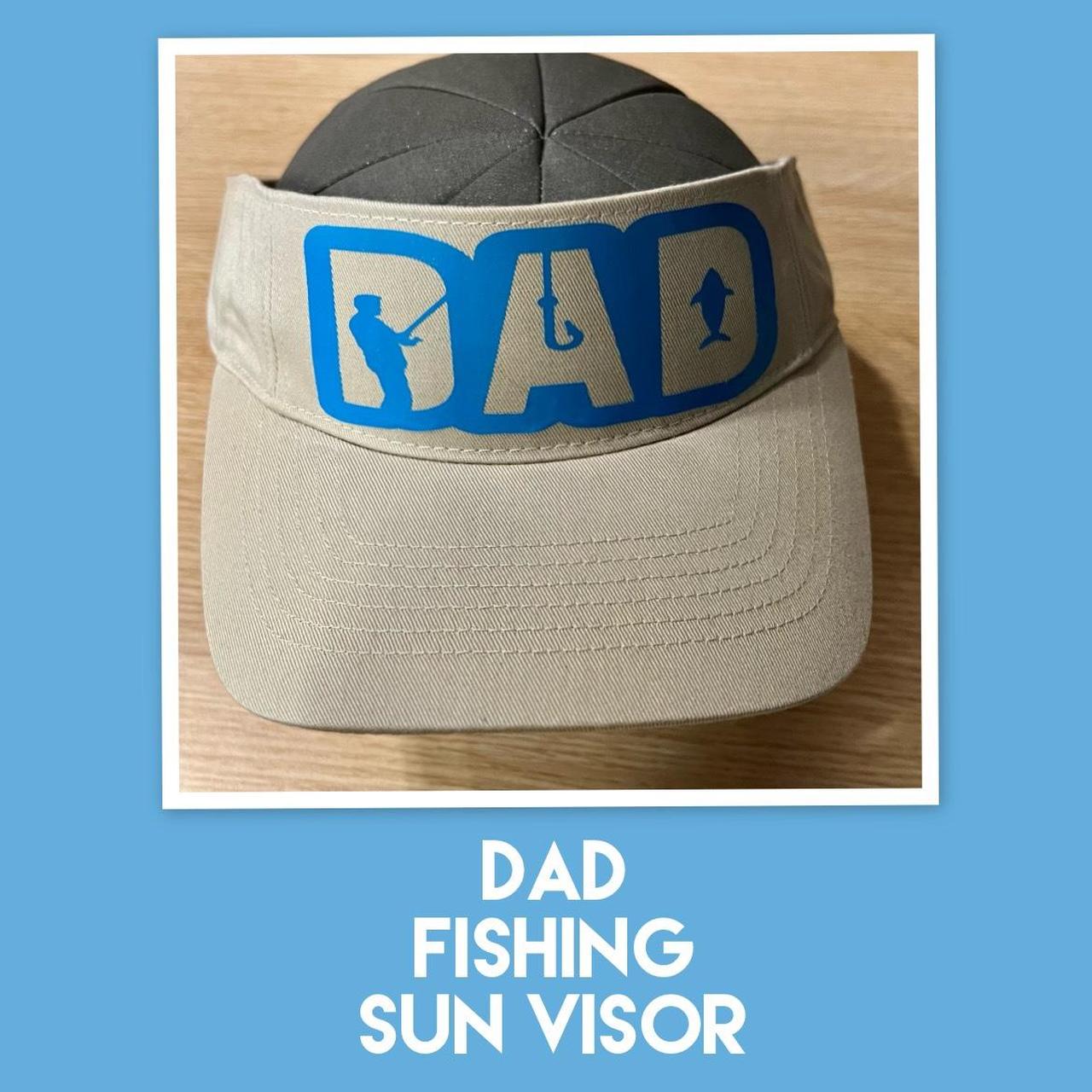 Men's Fishing Sun Visor, Dad Sun Visor, Fishing