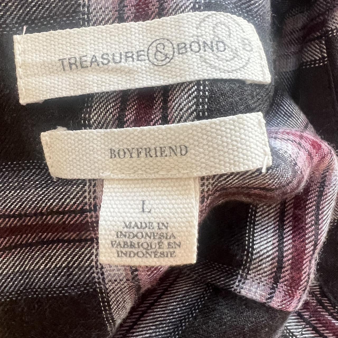 Treasure And Bond Redwhiteblack “boyfriend” Style Depop 9688