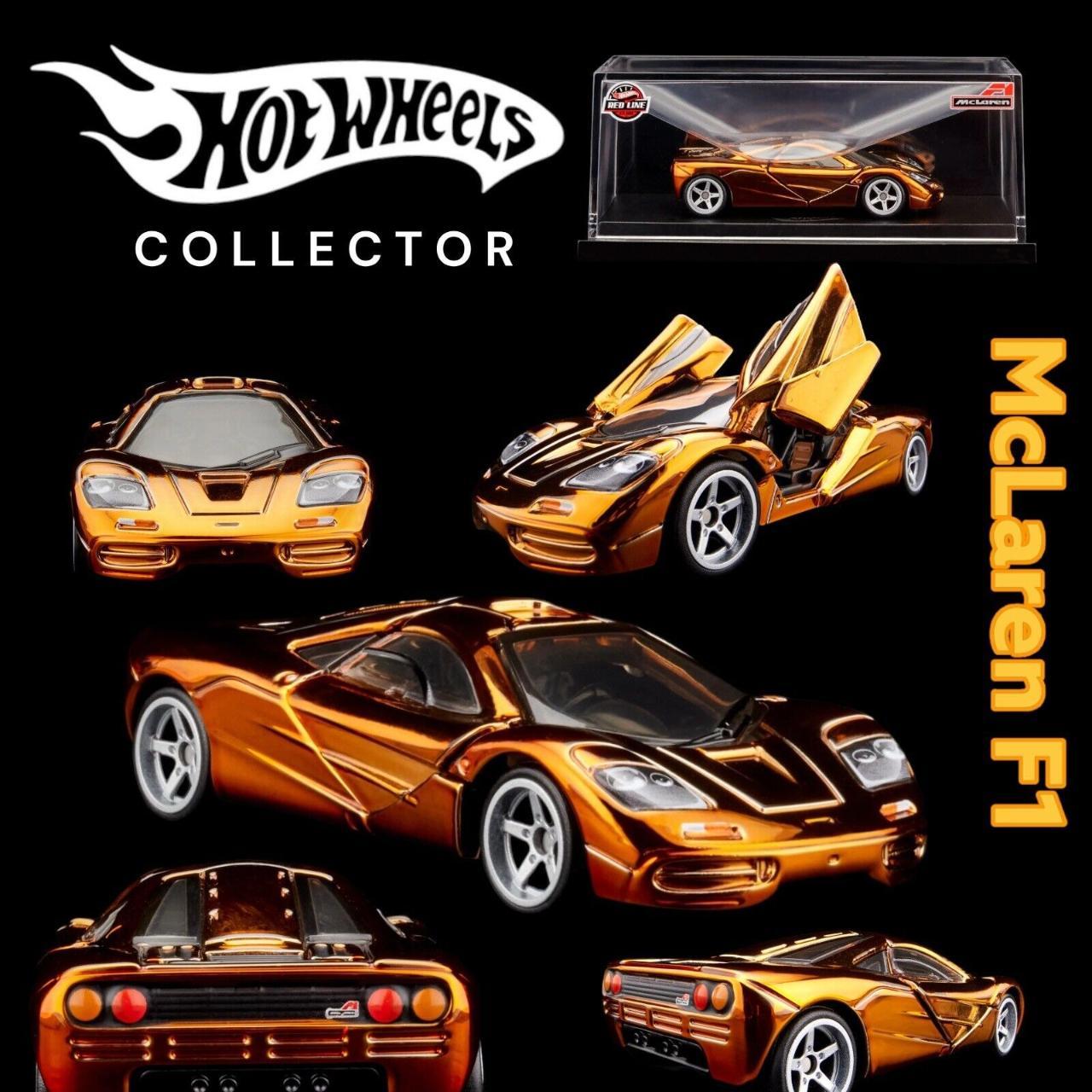 Hot Wheels RLC Exclusive McLaren F1 Orange | Depop