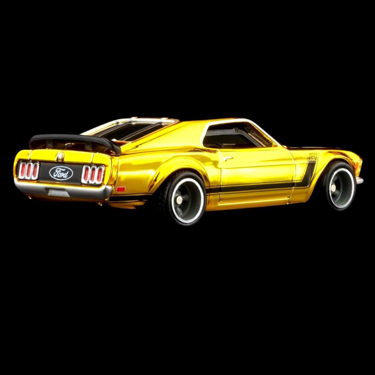 Hot Wheels RLC 1970 Spectraflame Gold Ford Mustang | Depop