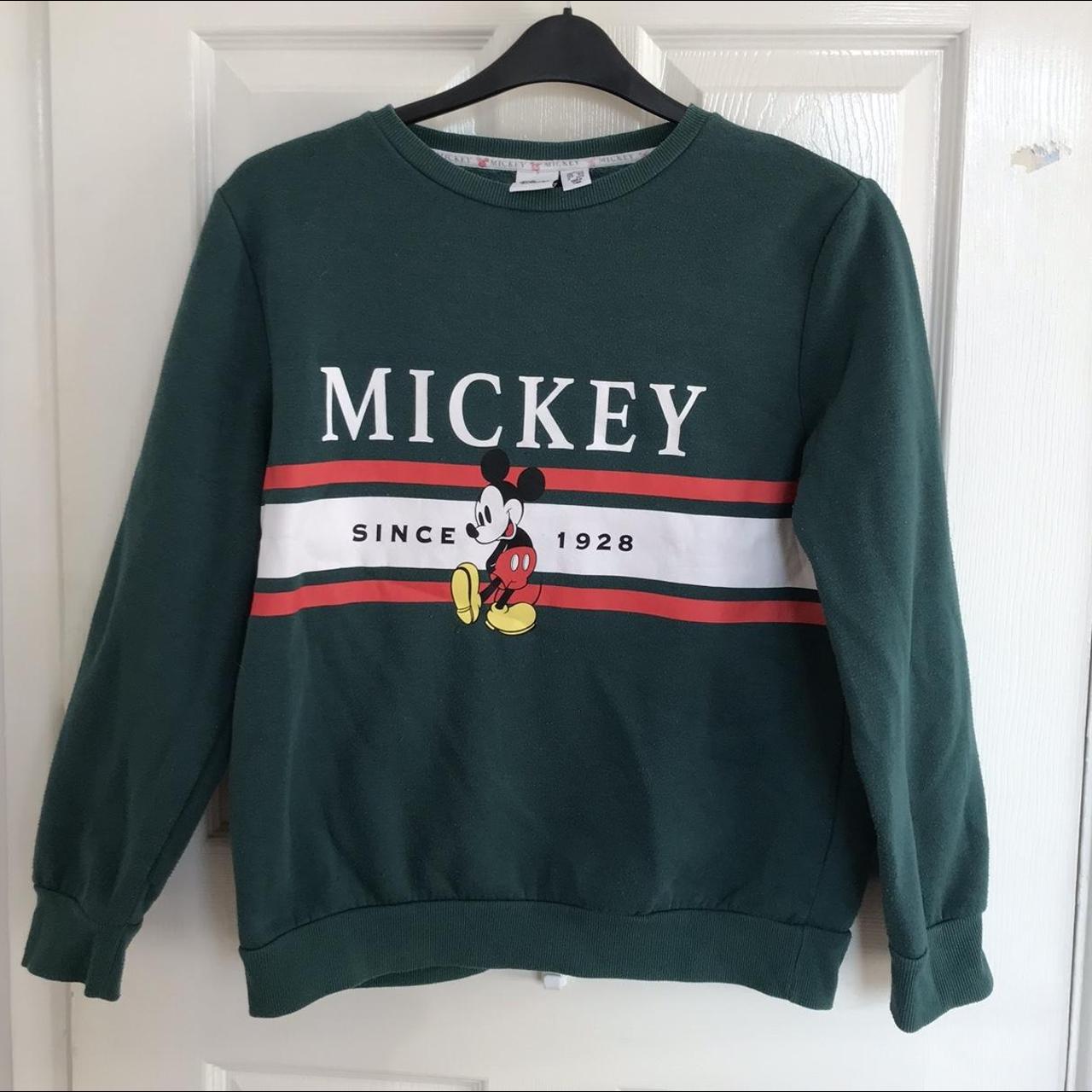 Size 12/14 Primark mickey-mouse themed jumper with a... - Depop