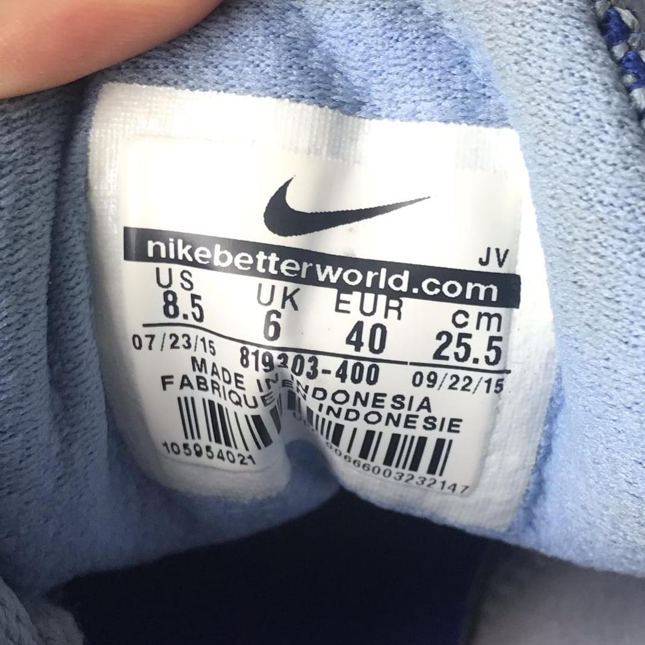 size 6 trainers nike