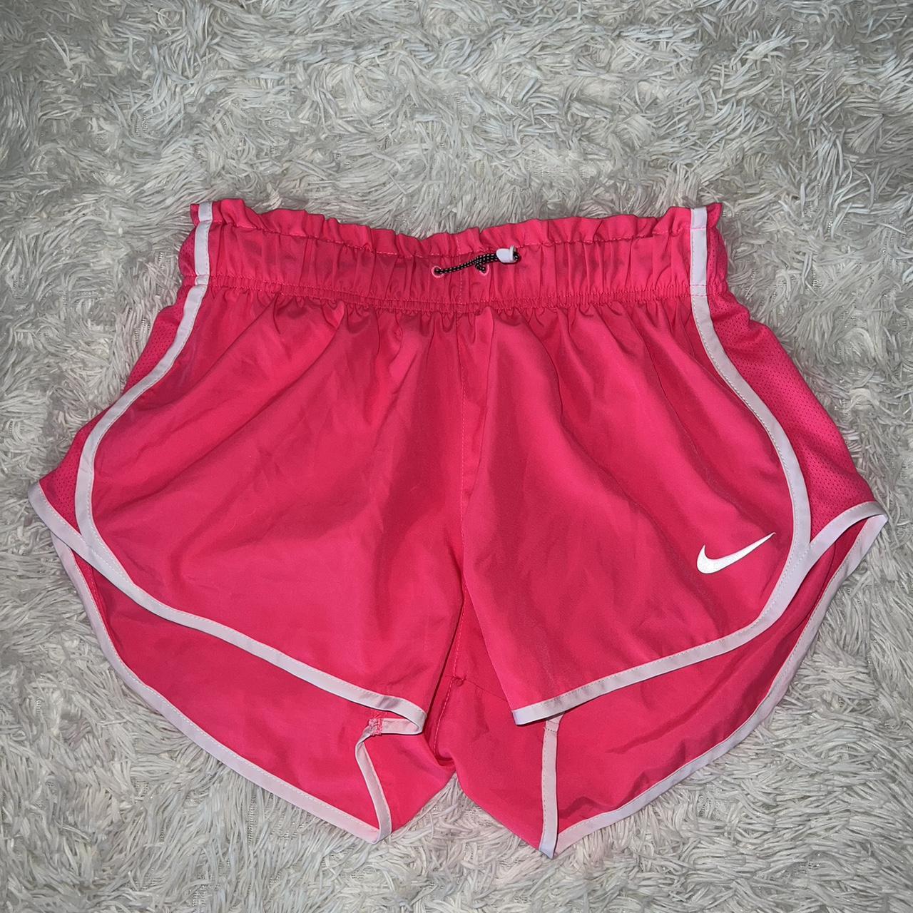 NIKE neon pink shorts NO LINER INSIDE size M