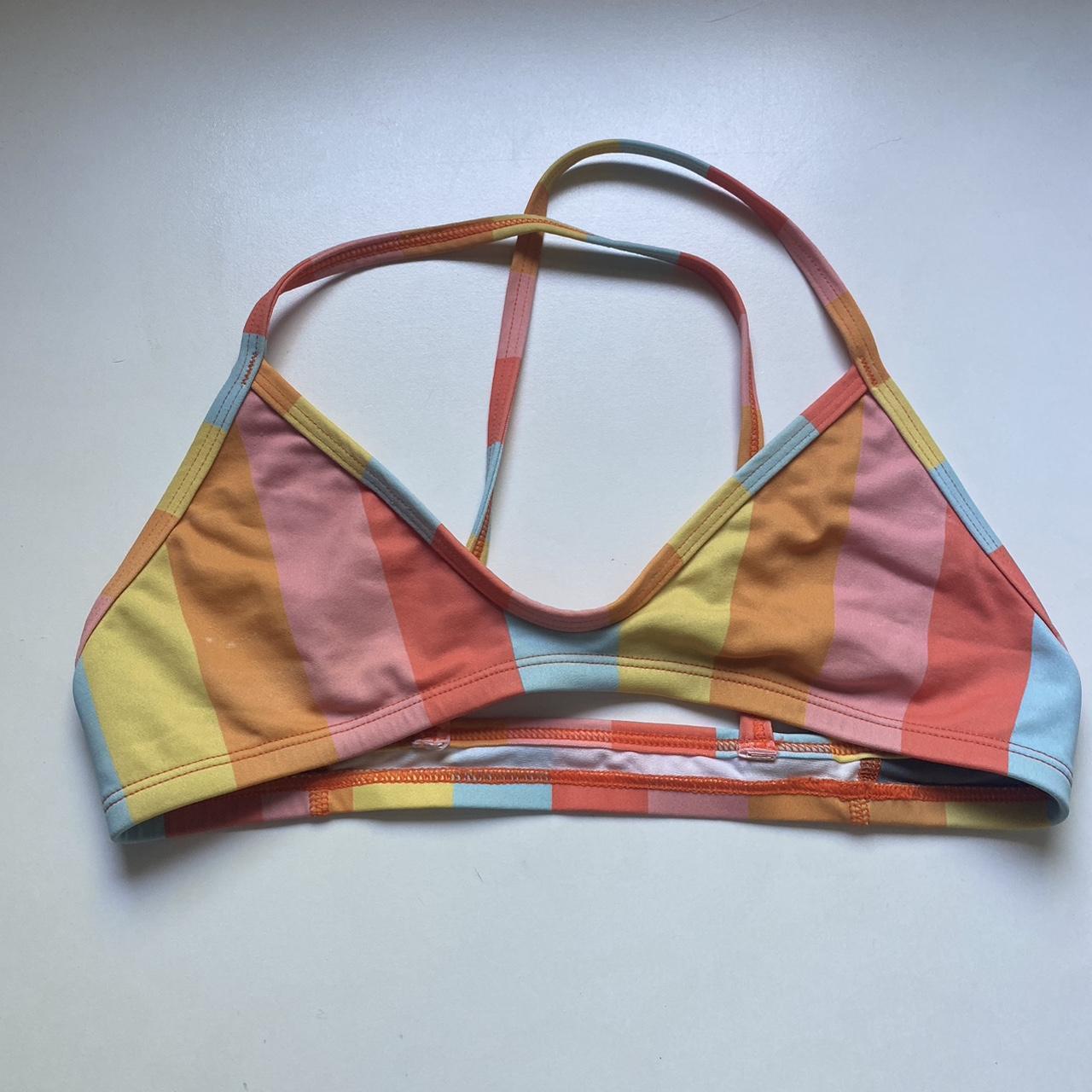 Jolyn Bikini Top. Summer colors - Depop