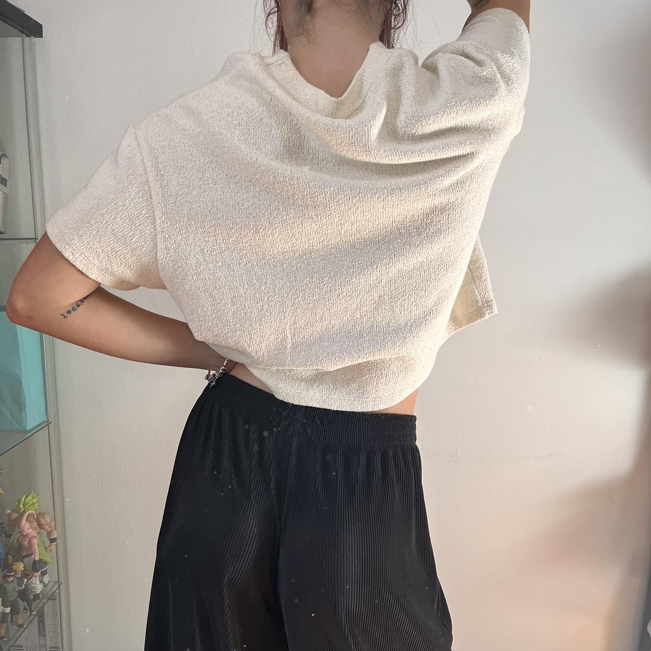 Mango Women's Cream T-shirt (5)