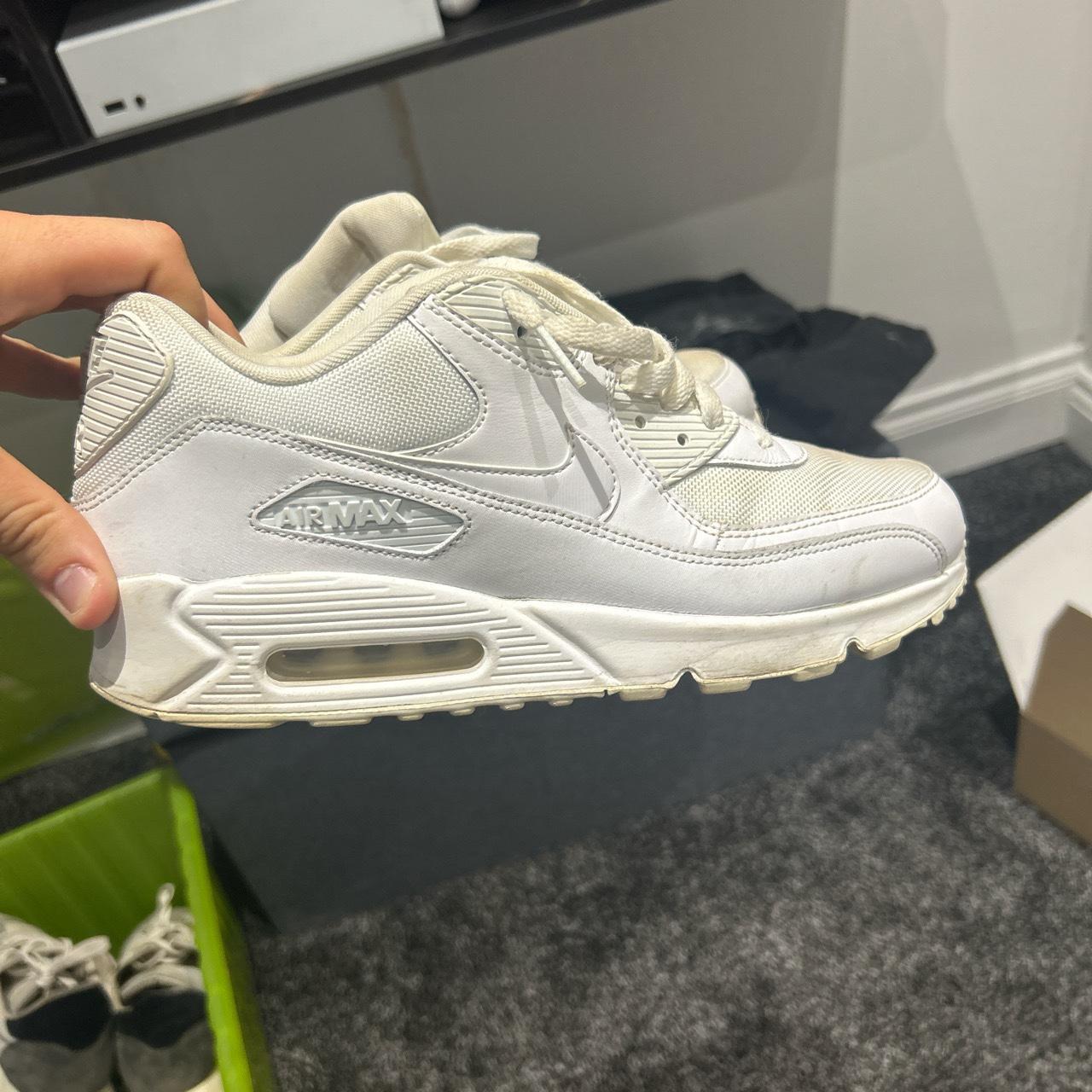mens all white air max