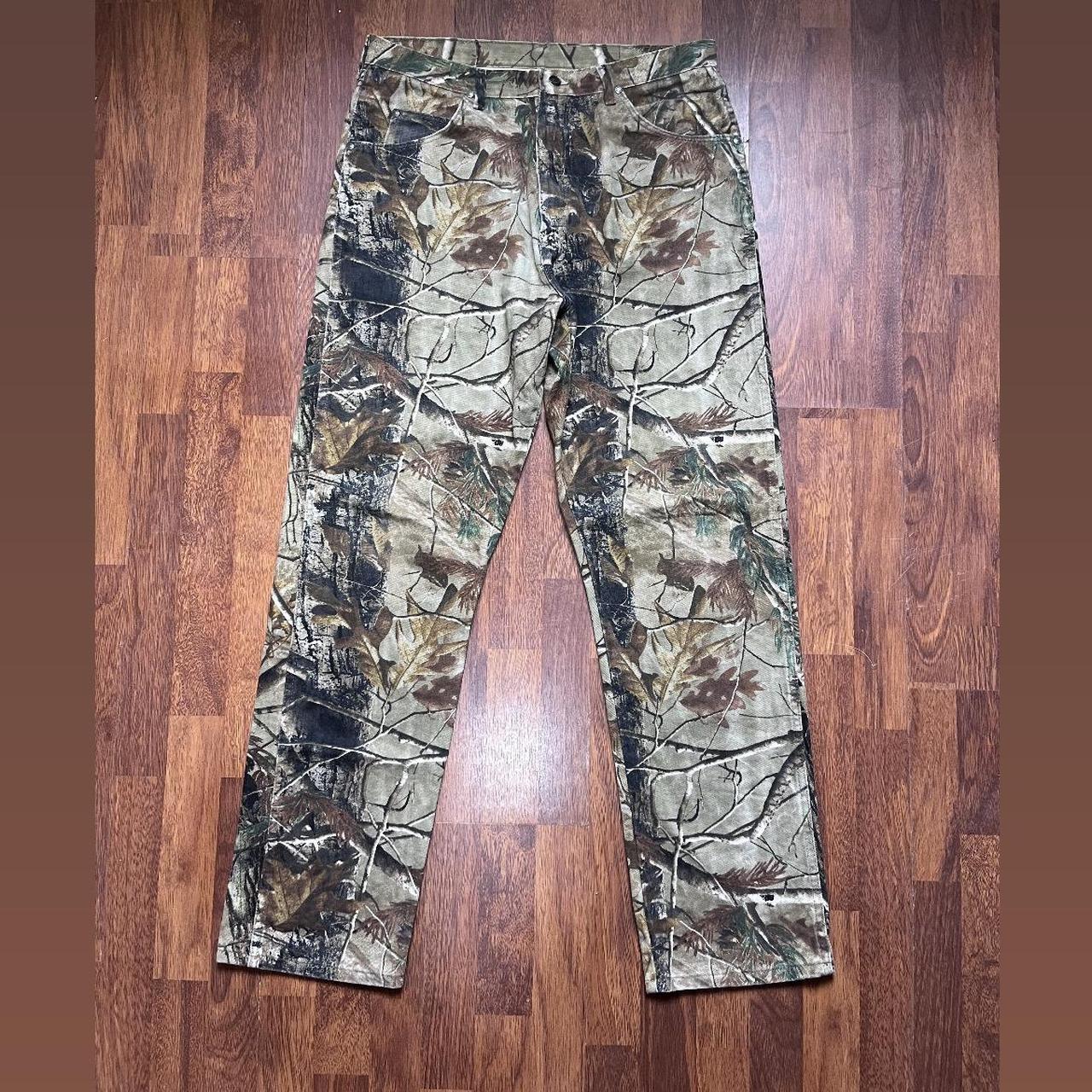 Vintage Realtree Wrangler Pro Gear Jeans / Trousers... - Depop