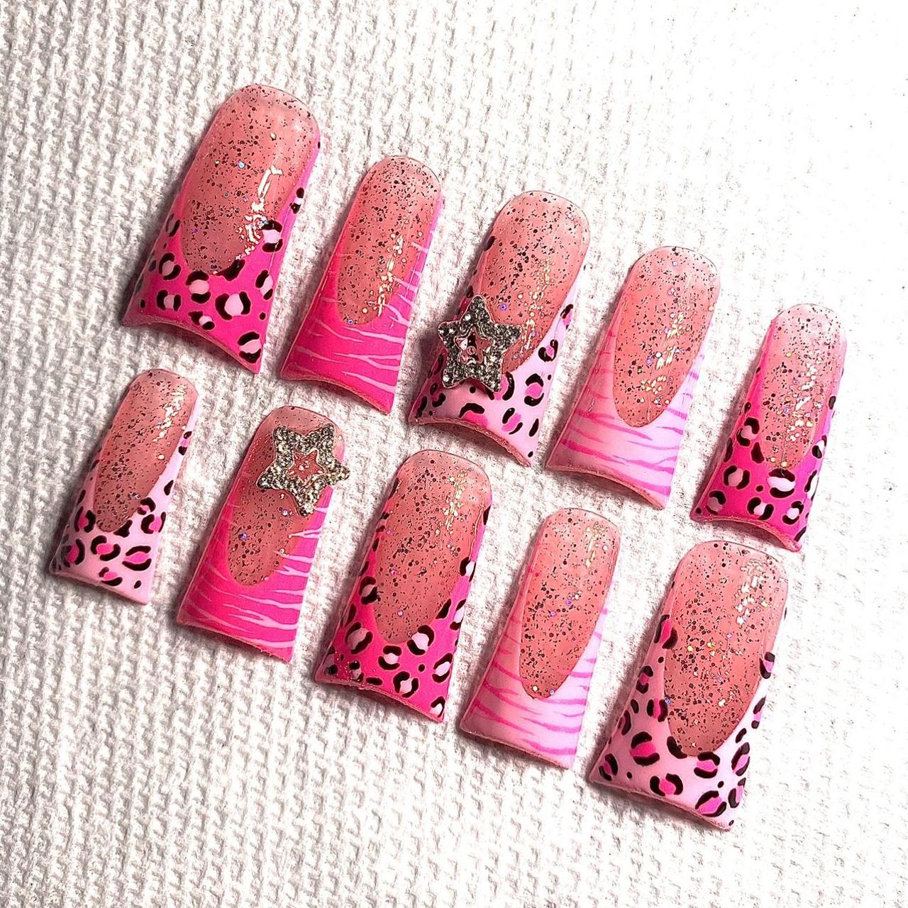 2000s inspired duck nails MESSAGE BEFORE PURCHASING... - Depop