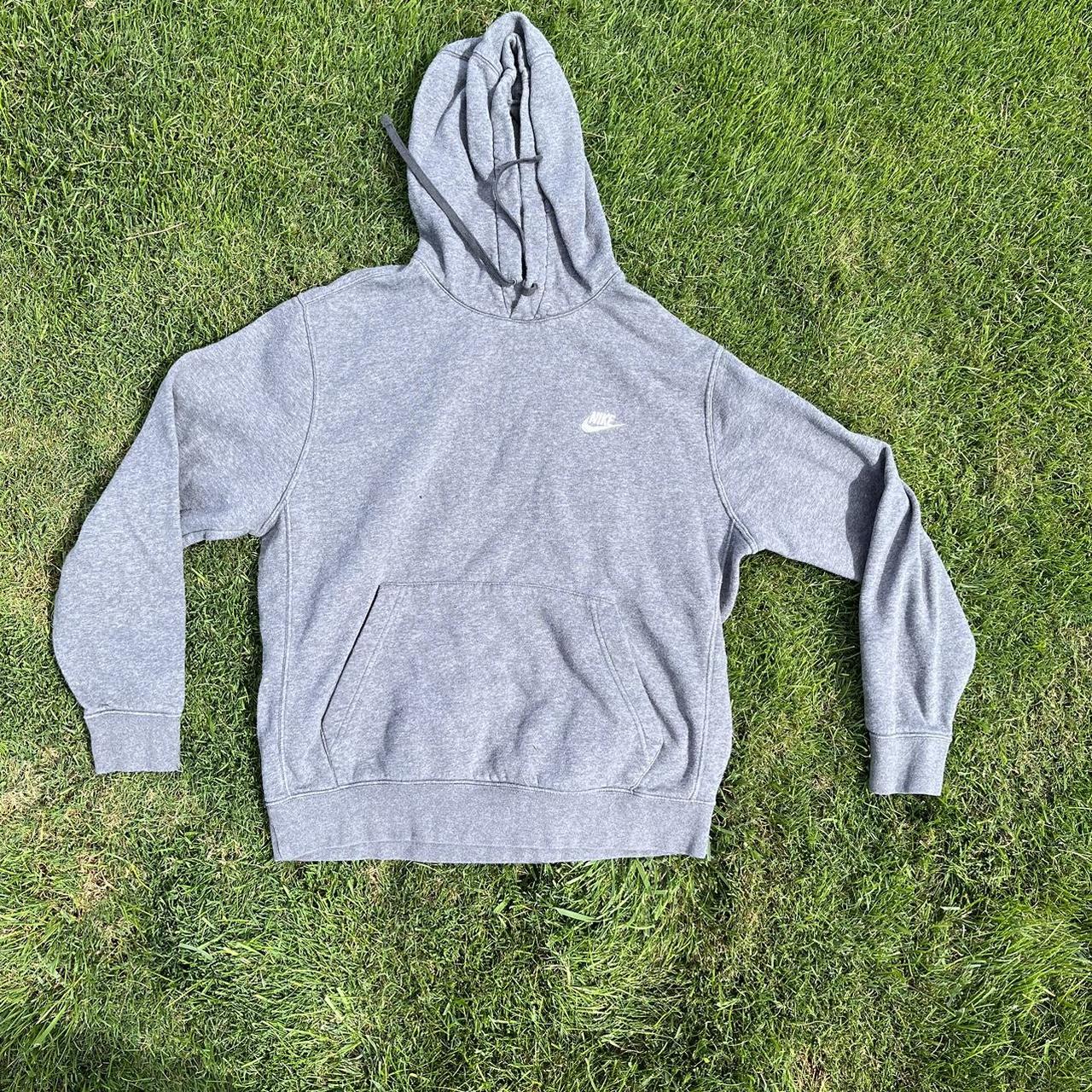 mens nike gray hoodie