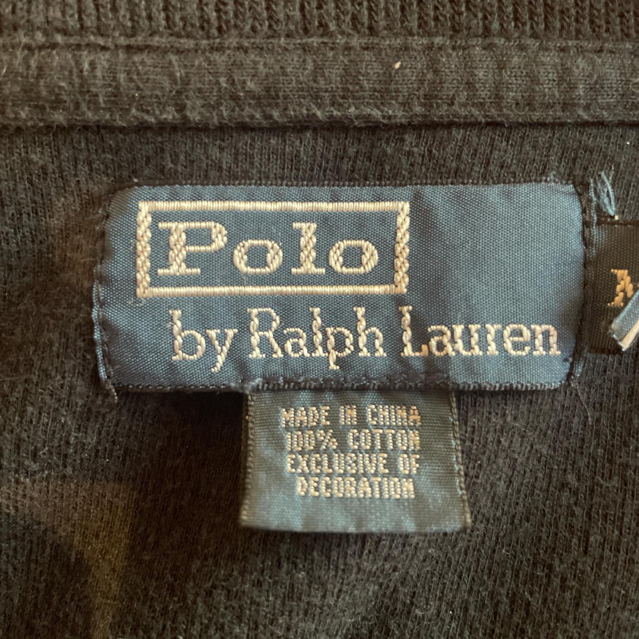 Ultra comfy Black Ralph Lauren Mens Quarter zip... - Depop