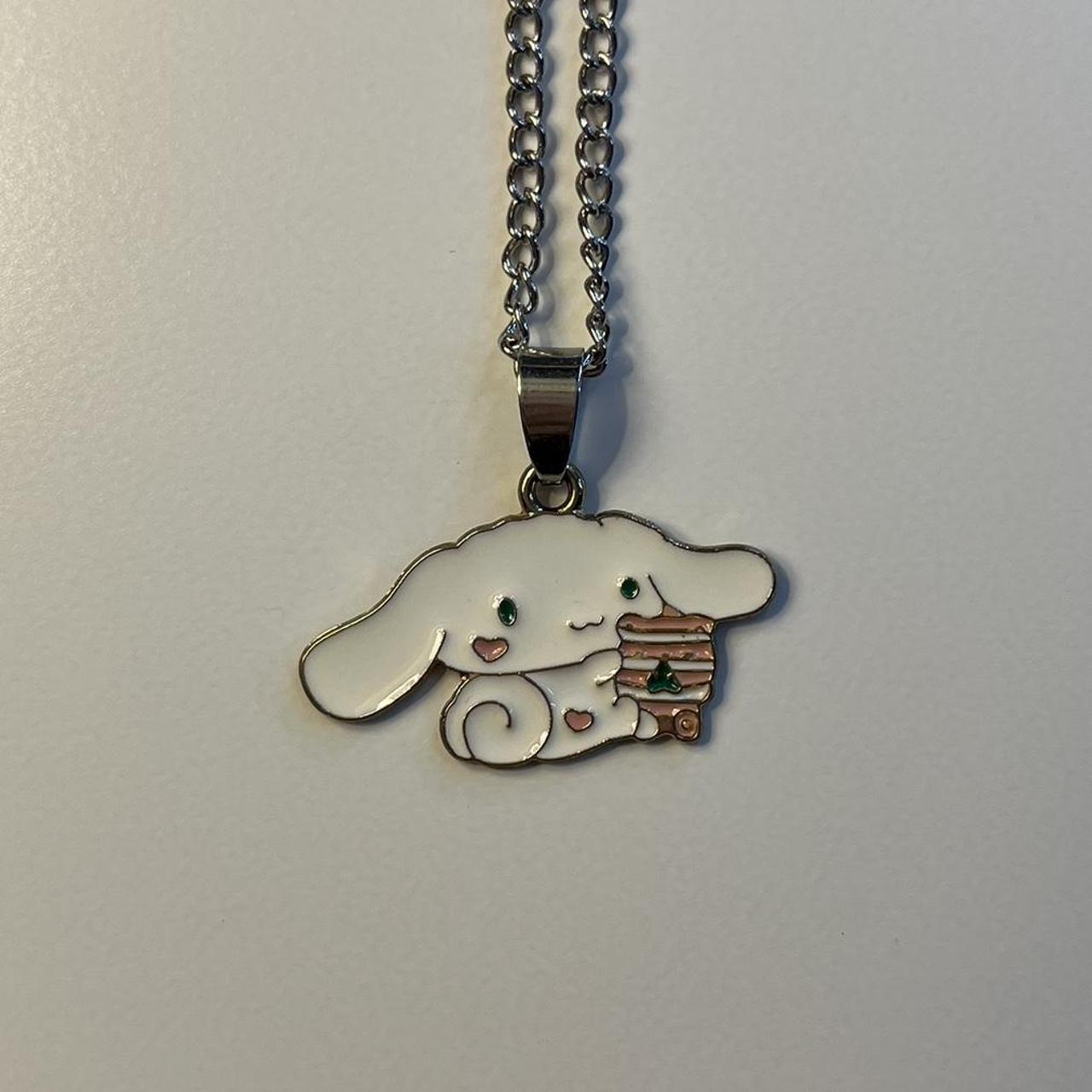 ❥ Cinnamoroll necklace 🥥, This is a cute necklace of