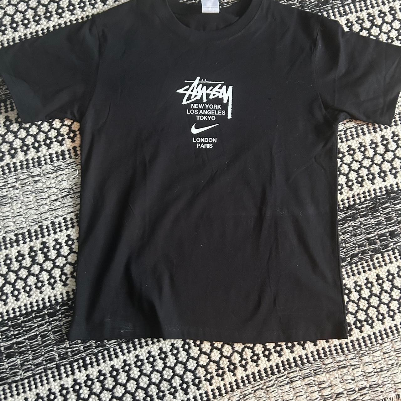 Medium NIKE x STÜSSY t shirt high quality rep, only... - Depop