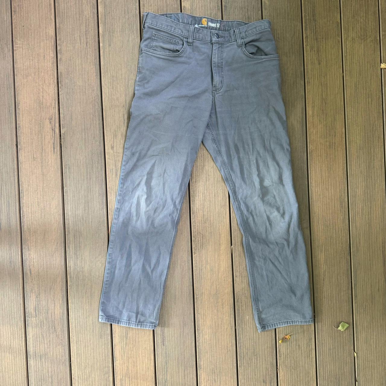 Carhartt Pants (Relaxed Fit) Size: 33x32 Condition:... - Depop