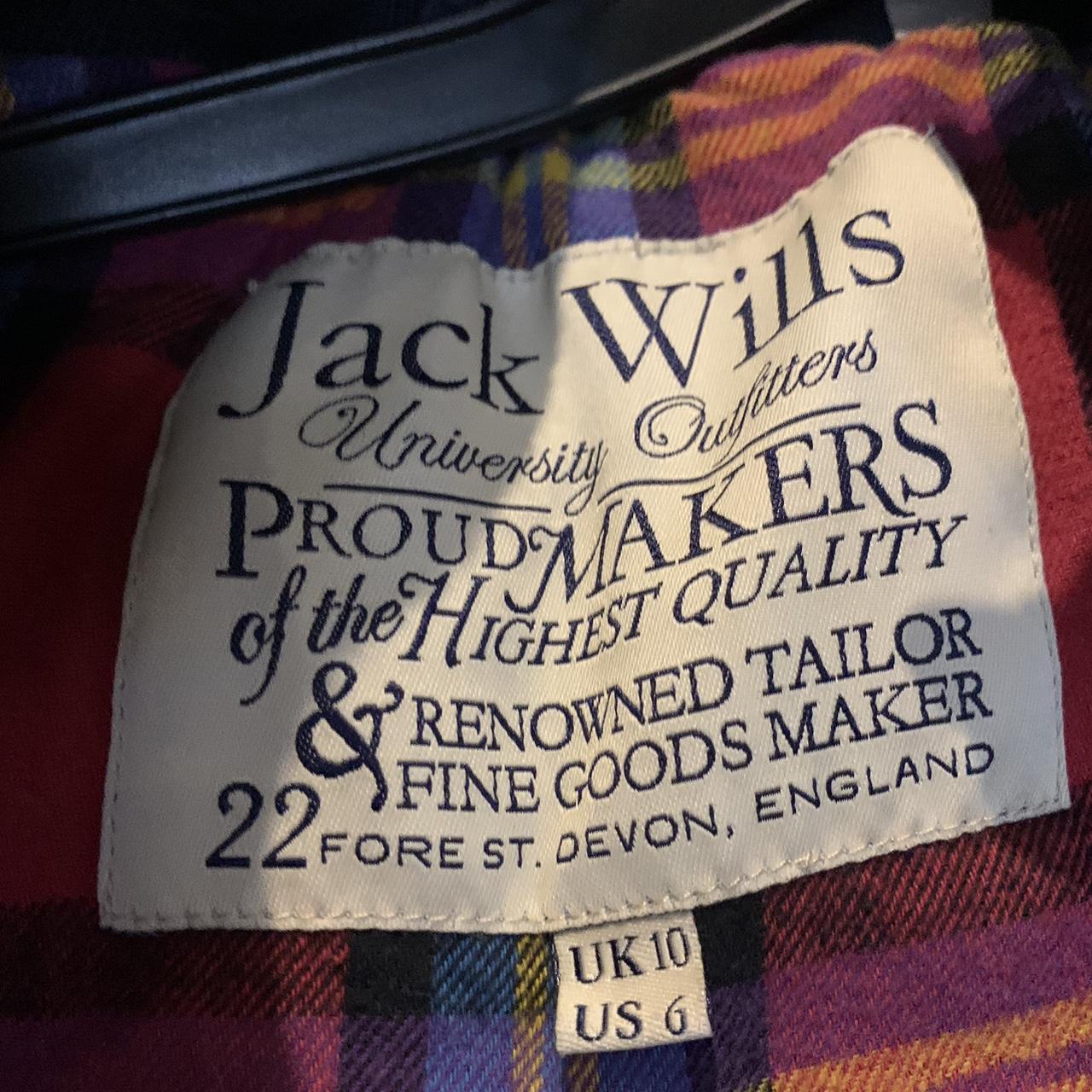 Jack wills navy Gillet Beautiful fur trim Depop