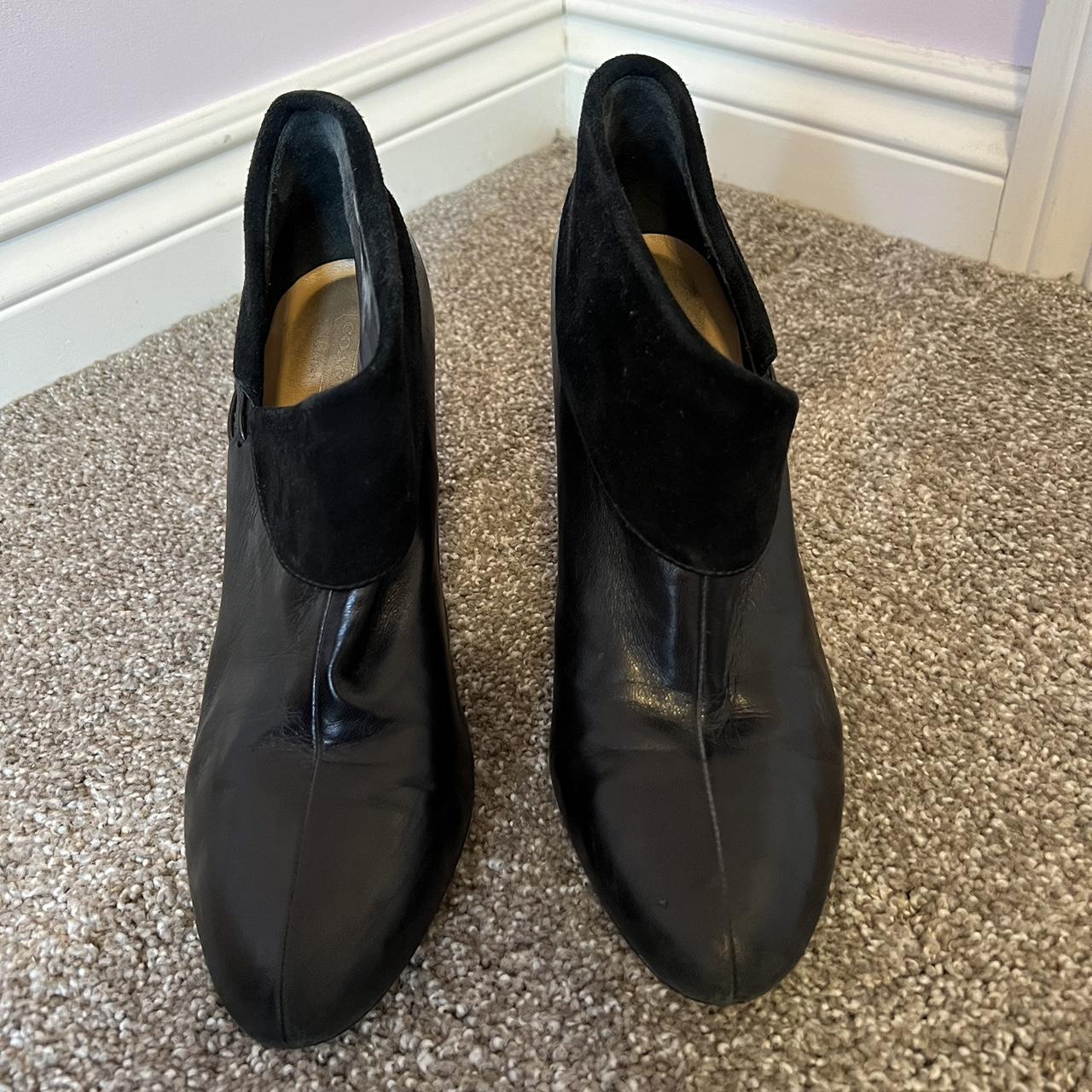 Coach Women's Black Boots | Depop