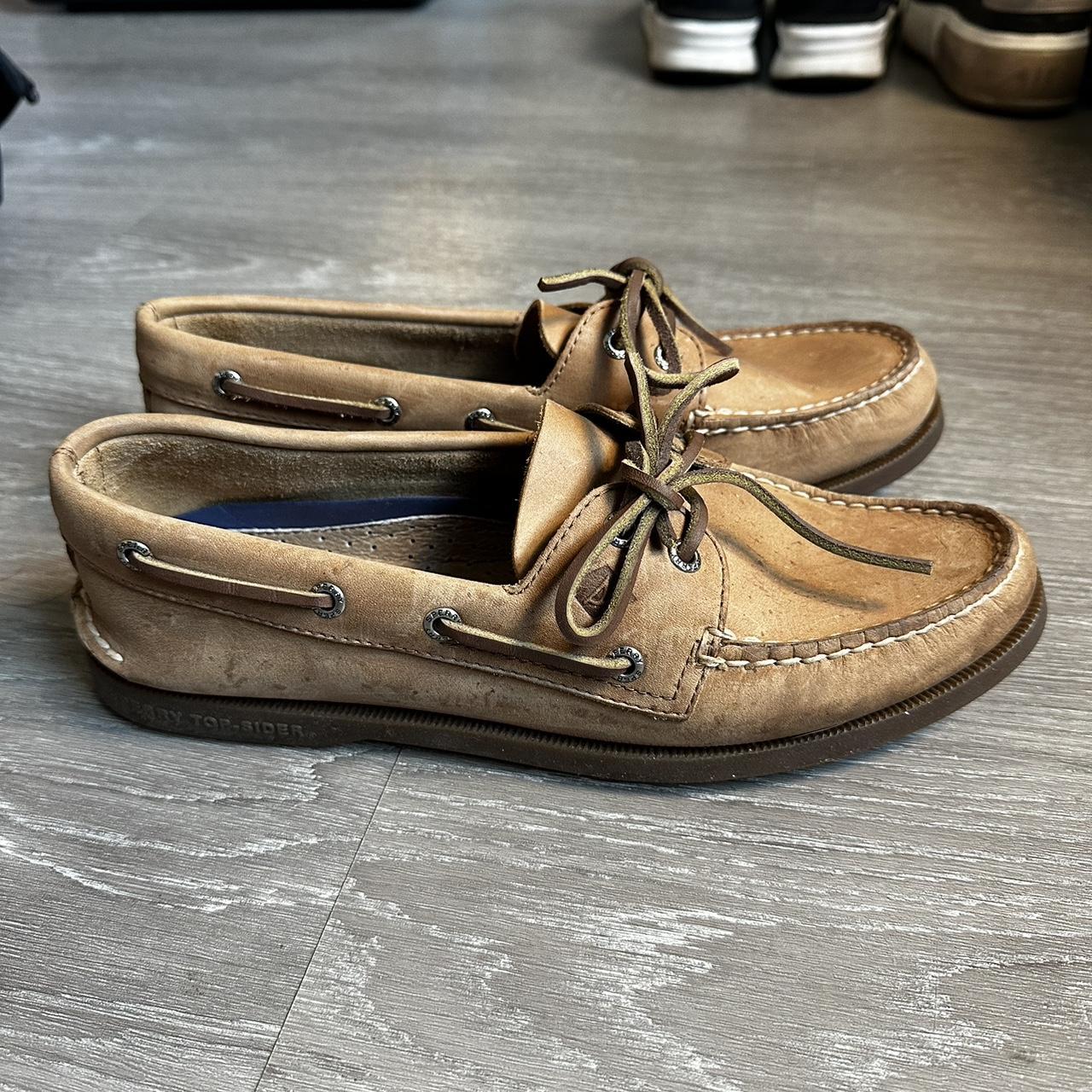 Sperry Authentic Original Boat Shoes - Sahara Leather | Depop