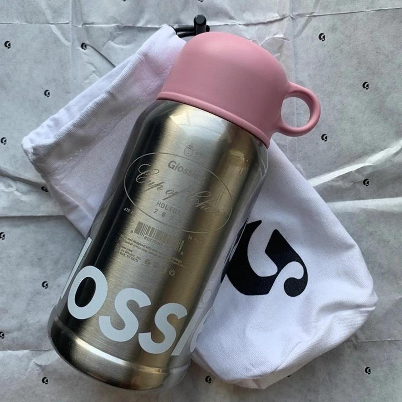 Glossier Limited Edition Tumbler - 2023 Seasonal... - Depop