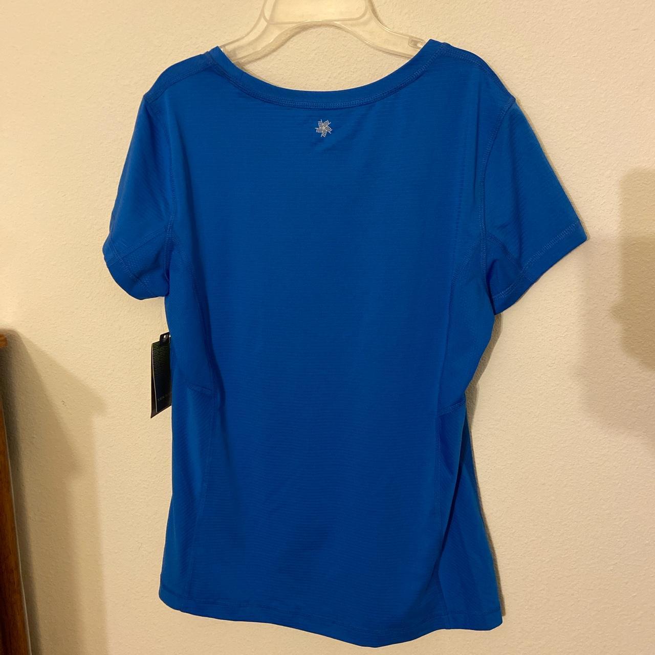 Tek Gear Women's Blue T-shirt | Depop