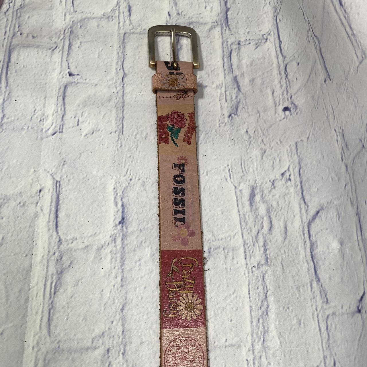 Fossil Women's Belt - Multi/Pink – Fossil “Ramble… - image 2