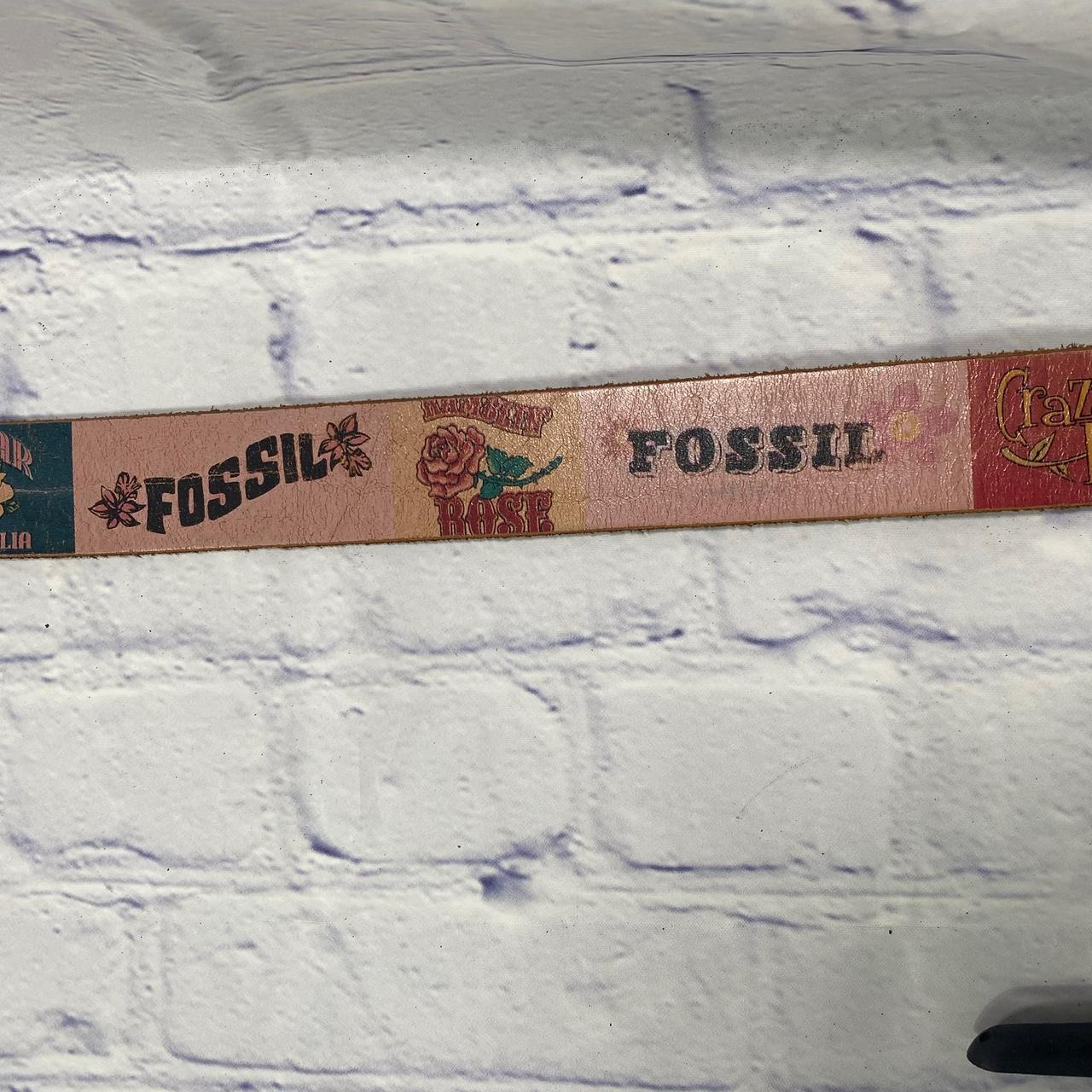 Fossil Women's Belt - Multi/Pink – Fossil “Ramble… - image 4