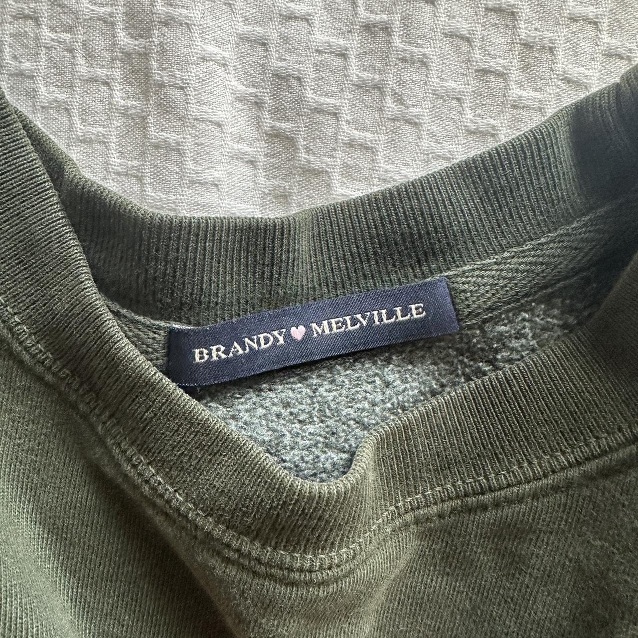 Brandy Melville oversize crewneck - Depop