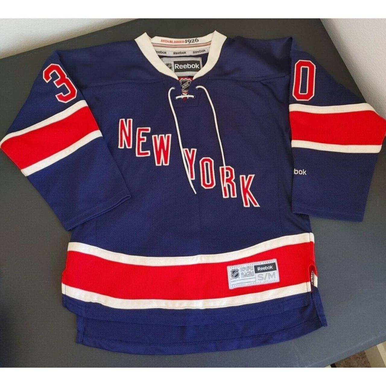 85th Anniversary Authentic Heritage Henrik Lundqvist Rangers NHL Hockey  Jersey