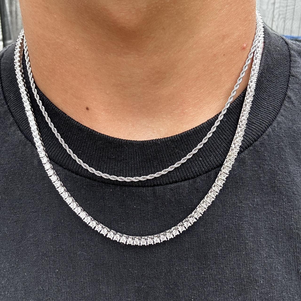 Cernucci deals silver chain