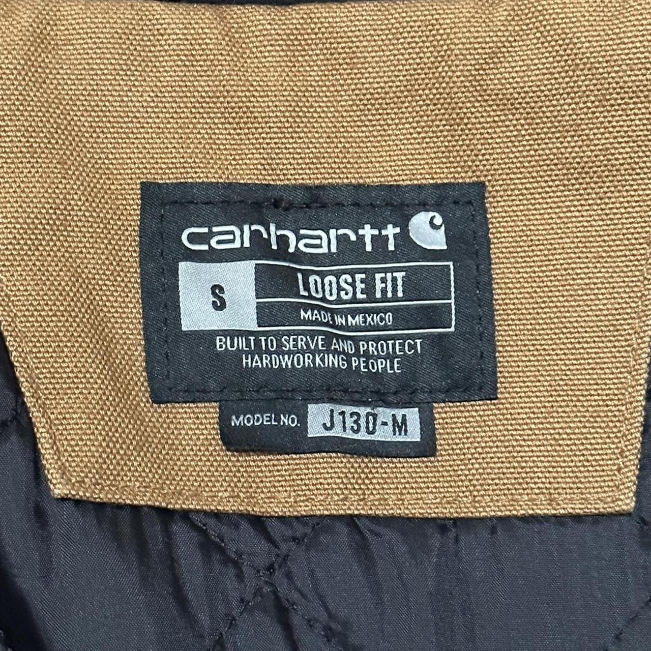 Men’s Carhartt Jacket Size Small - Loose Fit Model... - Depop