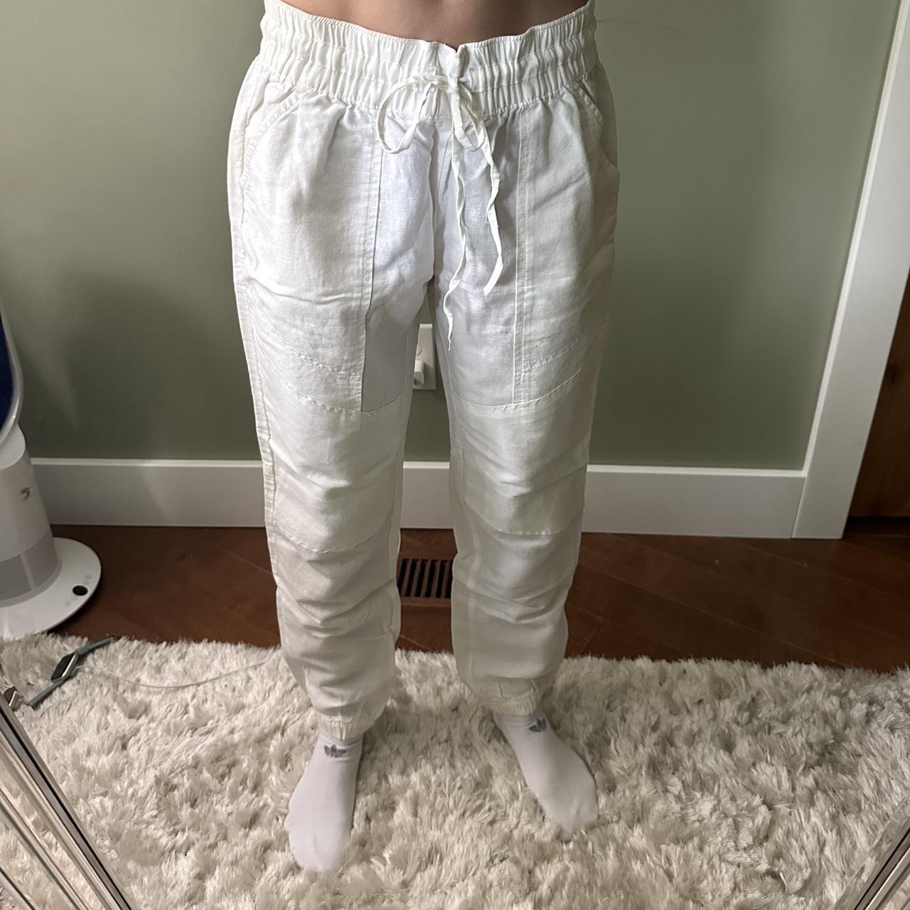 Lucky Brand linen pants in off-white, never worn