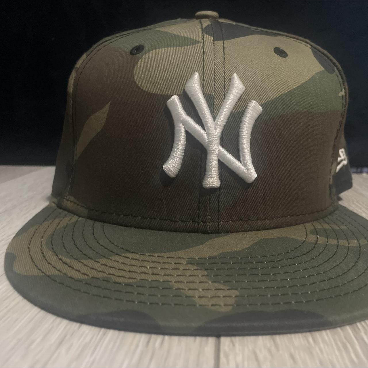 NY Camo D3  New Era fitted