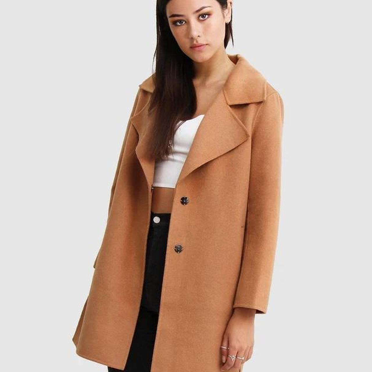 Belle and bloom wool blend oversized coat RRP 280 Depop