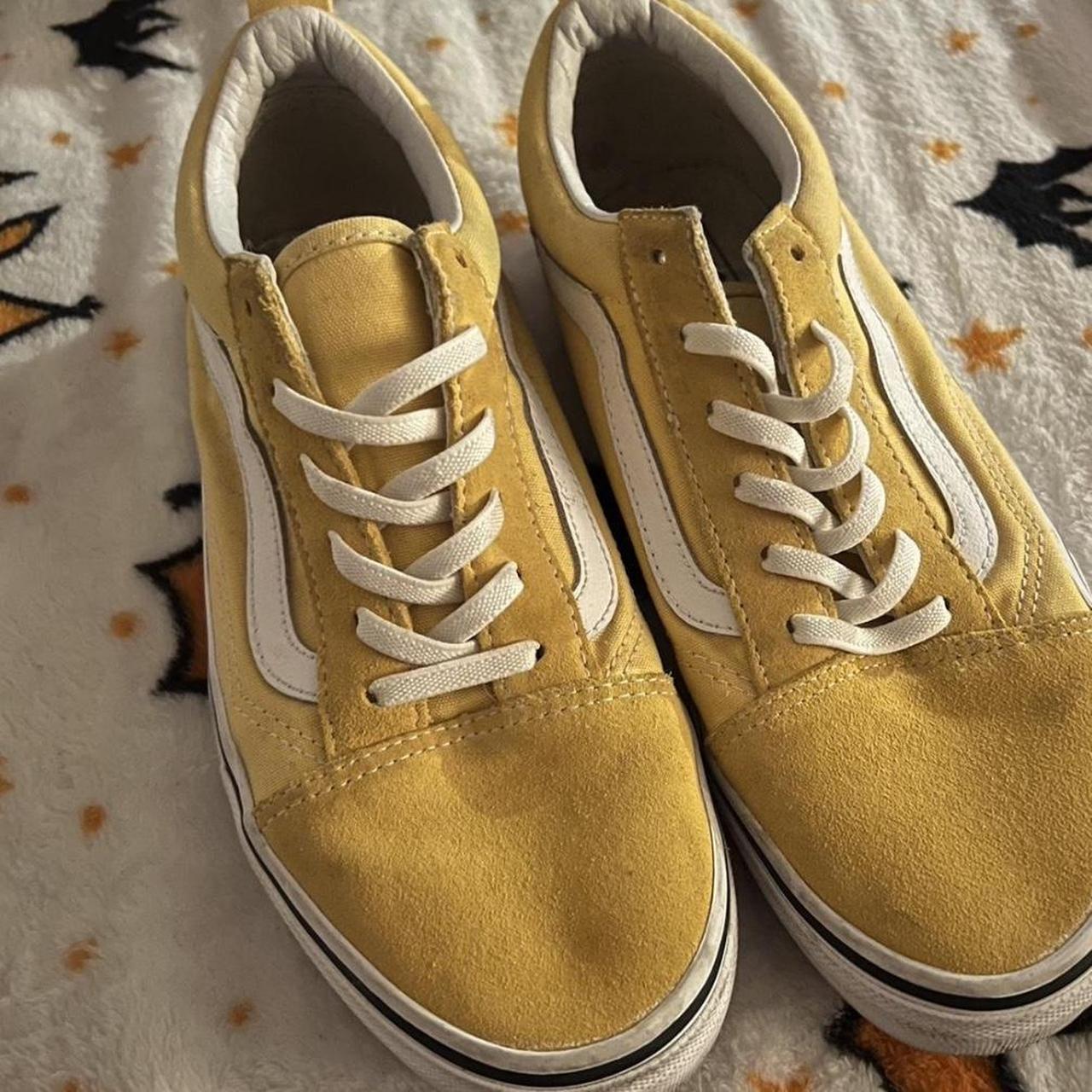 Yellow Vans elastic old school KIDS Sneakers