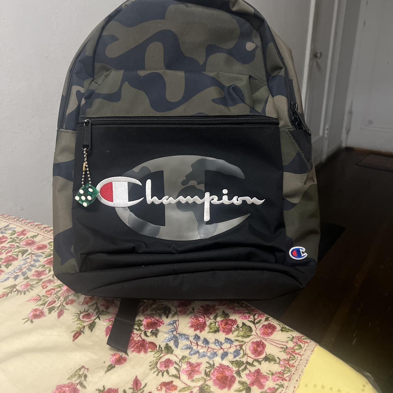 Champion Camo Backpack School Book Bag Depop