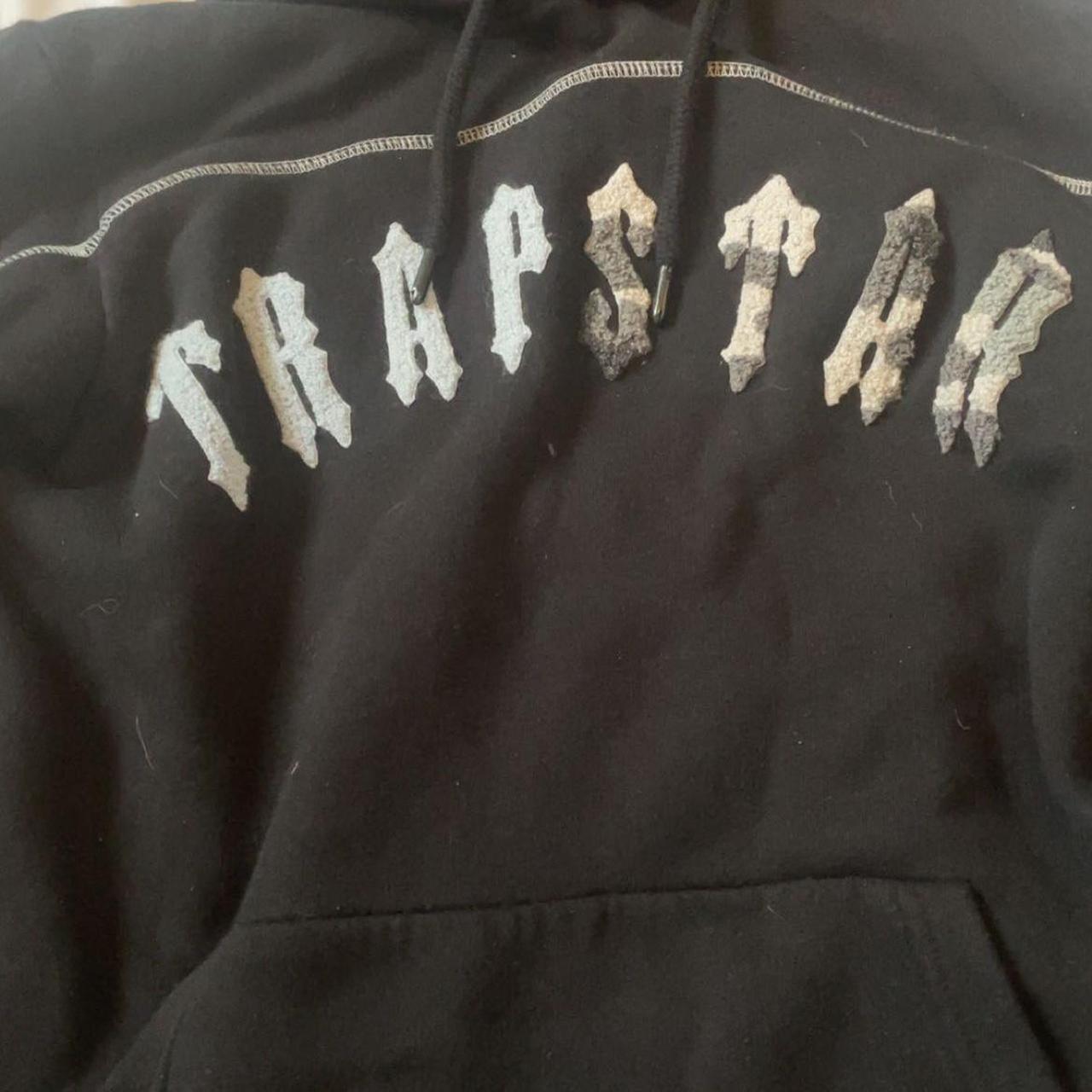 Trapstar tracksuit xs mens Light blue and camo Depop