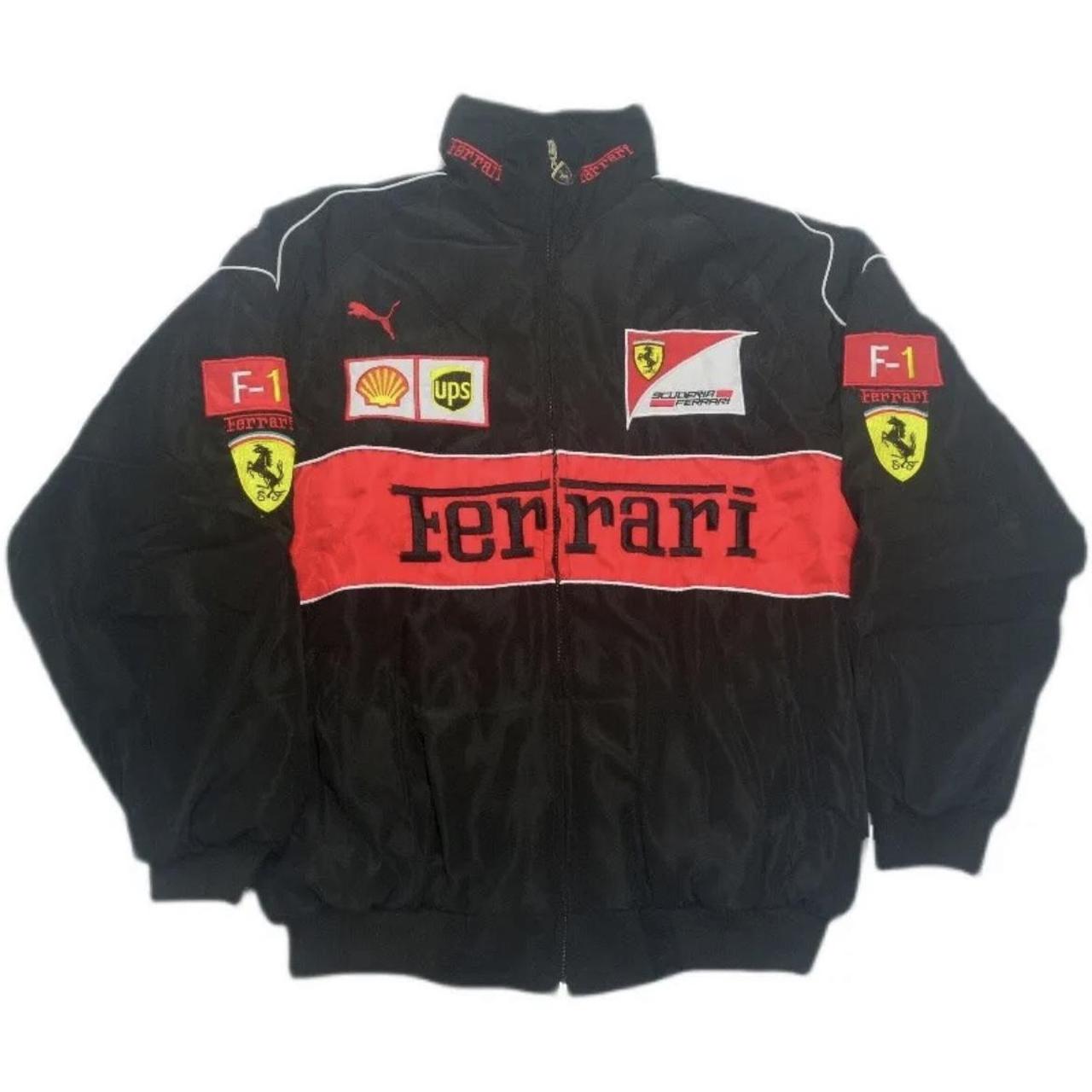 Ferrari Formula One Vintage Jacket Coat Unisex... - Depop