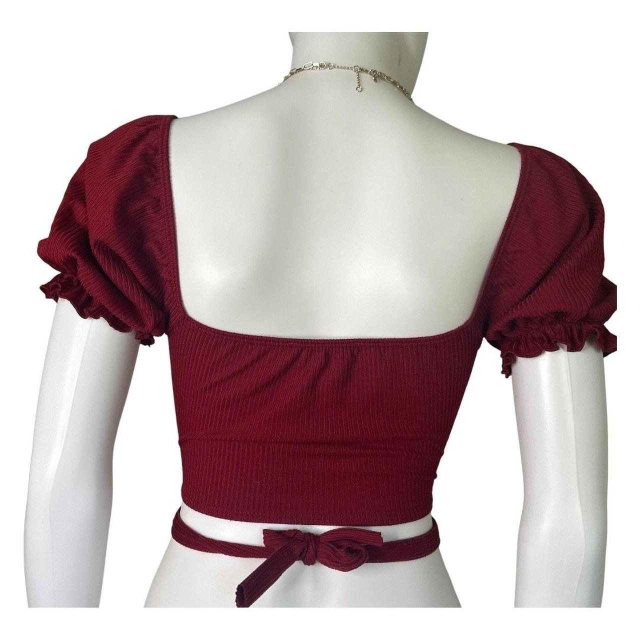 Source Unknown Women's Crop top - Red - L – Madra… - image 8