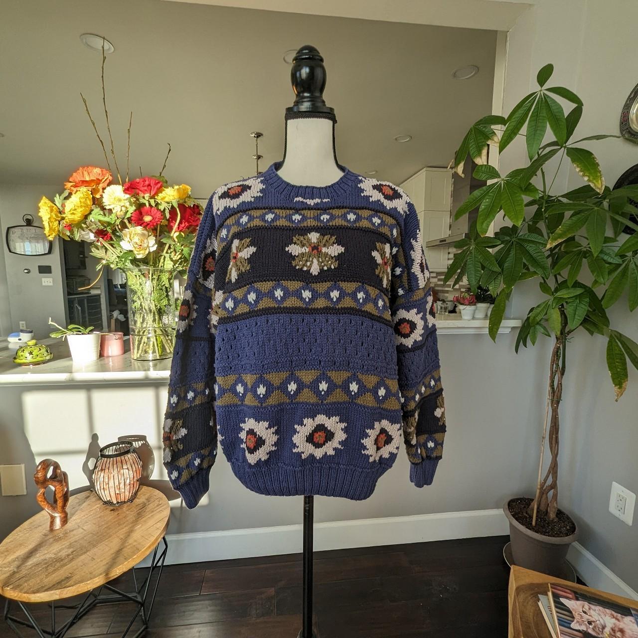 Really comfy and beautiful free people fair isle - Depop