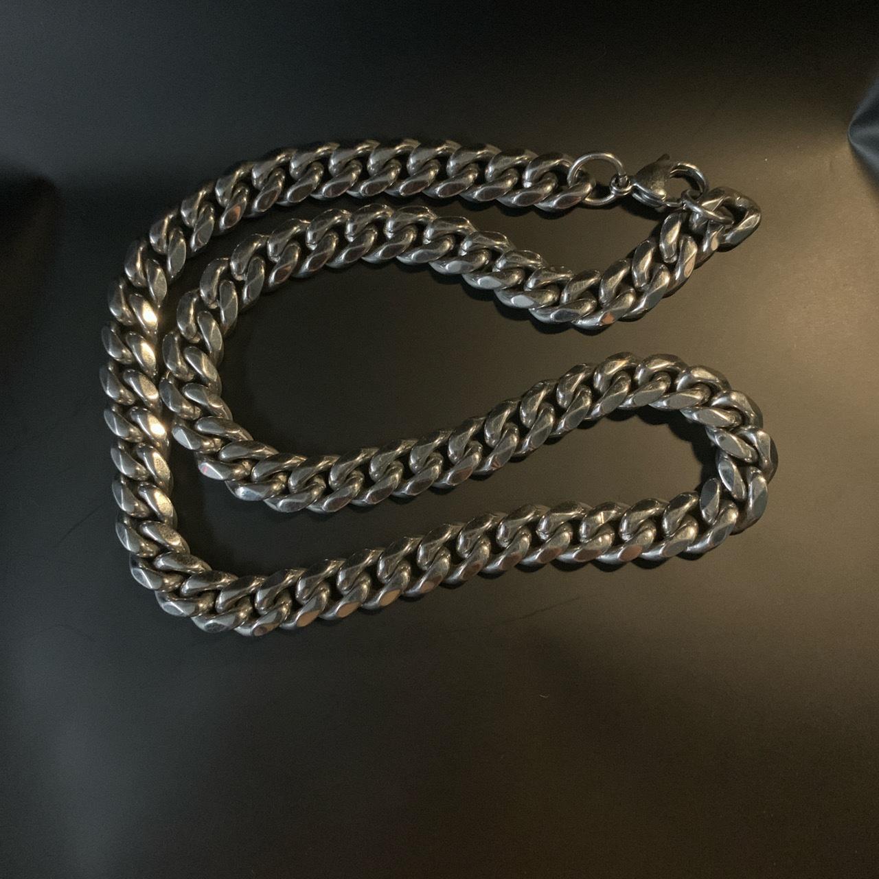 Hard Jewelry 20” Stainless Steel 8mm Mini Cuban Chain Depop